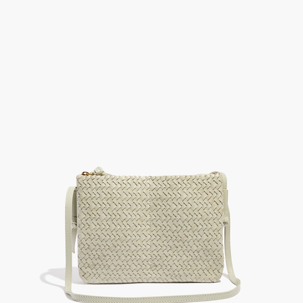 Madewell The Knotted Crossbody Bag in Woven Leather